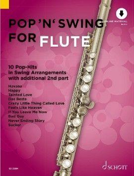 Pop 'n' Swing For Flute, 10 Pop-Hits in Swing Arrangements zusätzlich mit 2. Stimme | Suono Flauti
