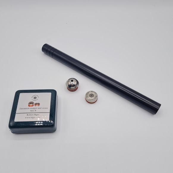 Corona e Stopper in Zirconio - SIZE B | Suono Flauti