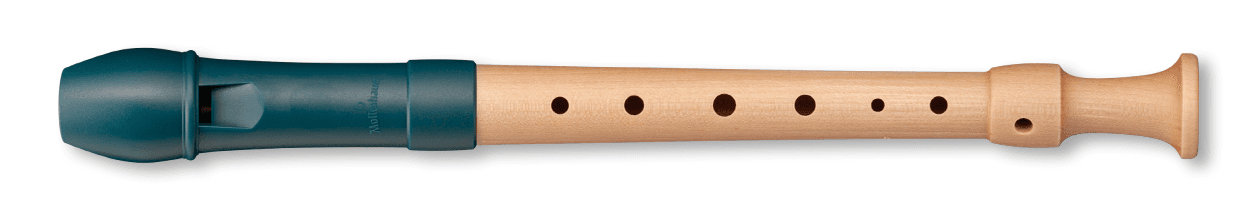 17313 FIPPLE Dege soprano sea blue tedesco fori singoli | Suono Flauti