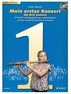 My First Concert, 24 Easy Concert Pieces from 5 Centuries - Stefan Albrecht | Suono Flauti