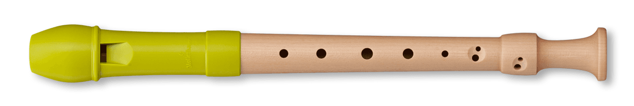 17211 FIPPLE Lere soprano apple green tedesco doppi fori | Suono Flauti