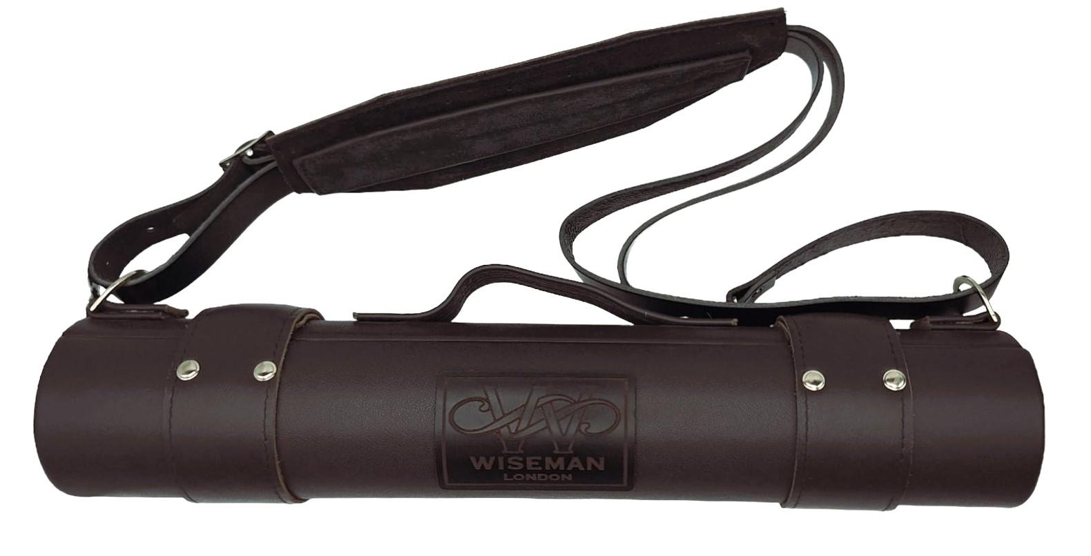 Flute and Piccolo/HJ case Dark Brown Leather | Suono Flauti