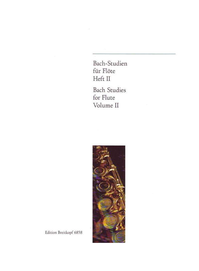 Bach-Studien für Flöte, Heft 2, 24 Übertragungen aus Werken von J.S. Bach | Suono Flauti