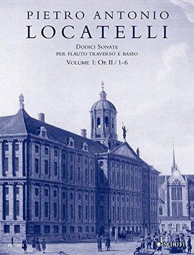 Sonaten(12) Vol.1 Opus 2 - Pietro Locatelli | Suono Flauti