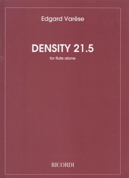 Density 21.5 - Edgar Varèse | Suono Flauti