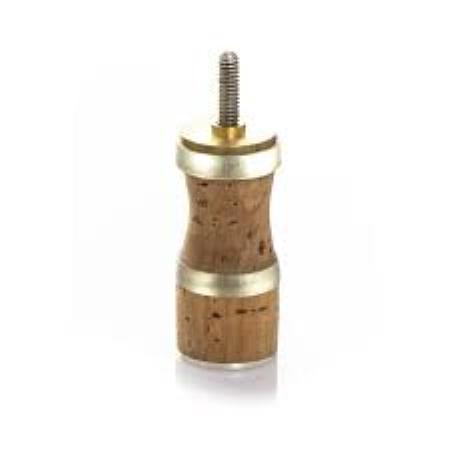 Corkstopper with silver disc | Suono Flauti
