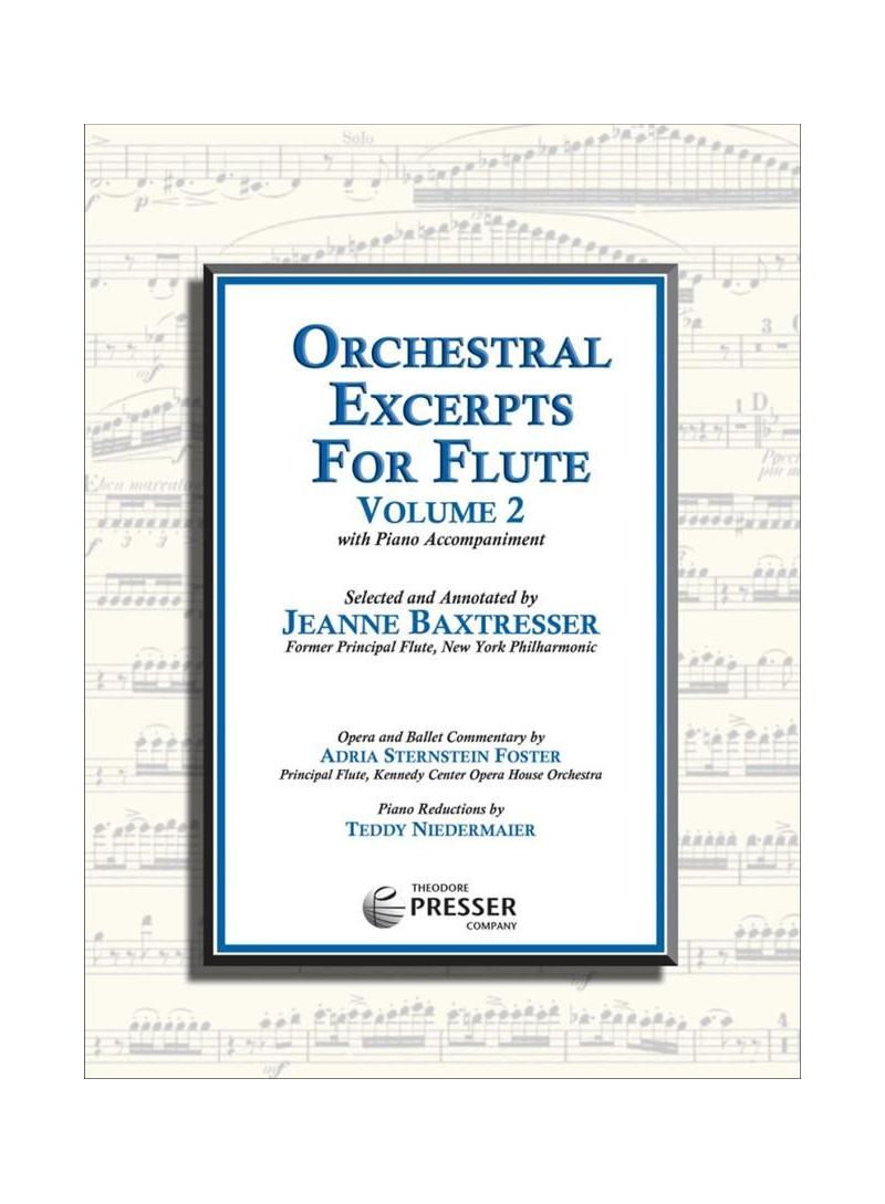 Orchestral Excerpts for Flute, Volume 2 | Suono Flauti