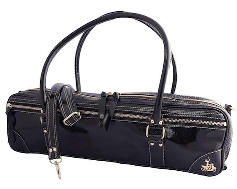 Black Patent Leather | Suono Flauti