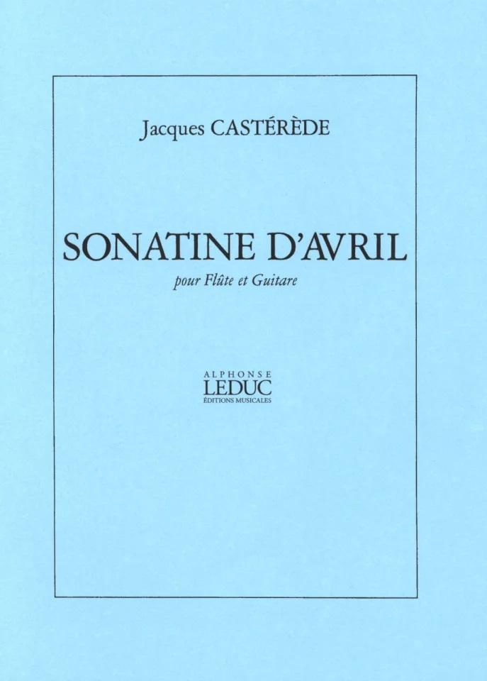 Sonatine D'Avril - Jacques Castérède | Suono Flauti