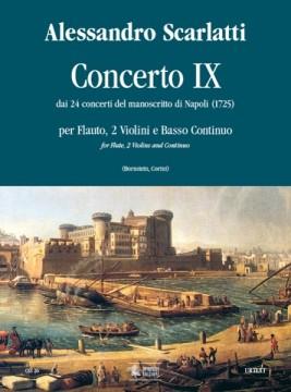 24 Concerti del manoscritto di Napoli, Concerto IX - Alessandro Scarlatti | Suono Flauti