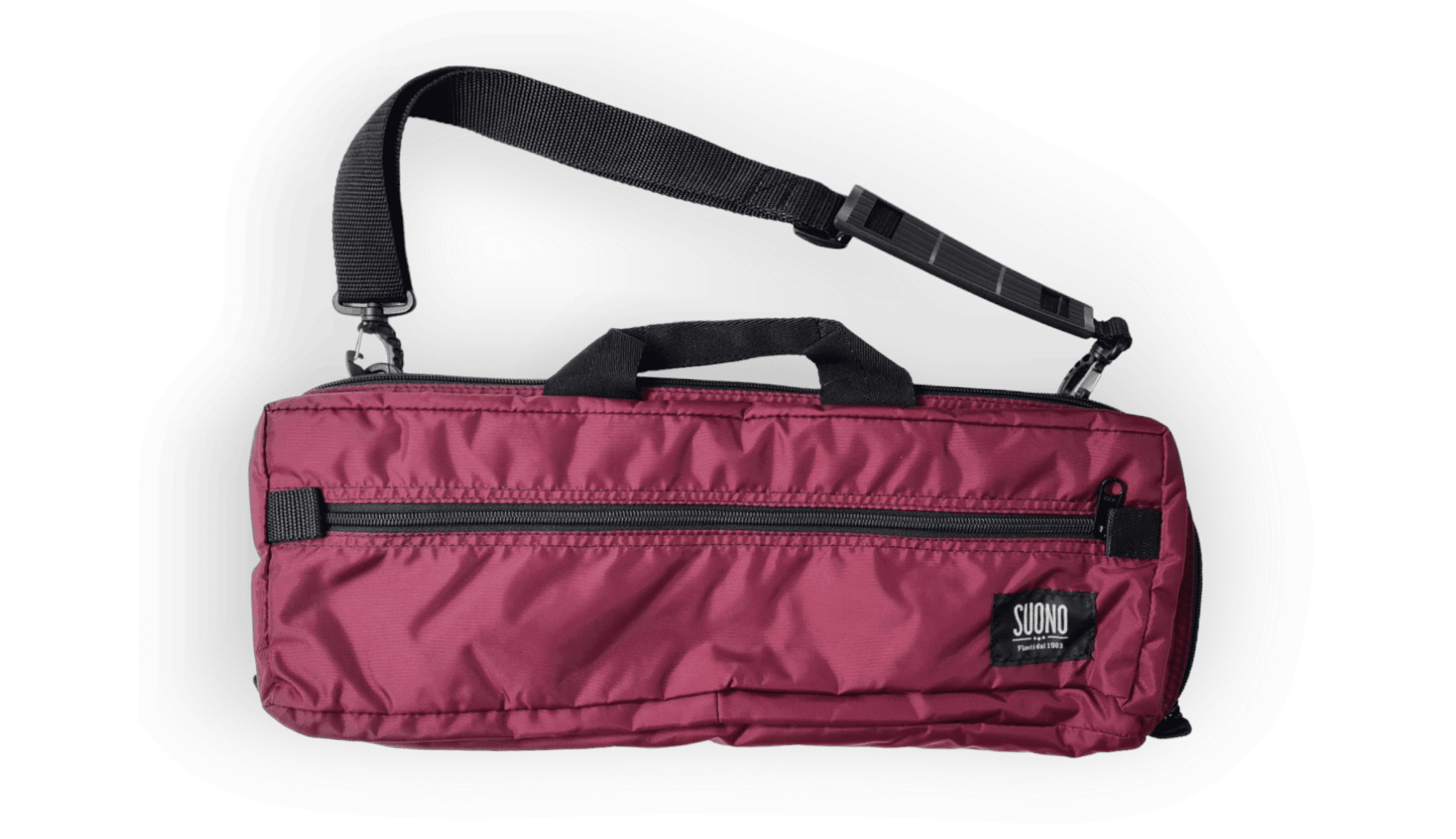 FLCC Borsa per flauto e ottavino Burgundy | Suono Flauti