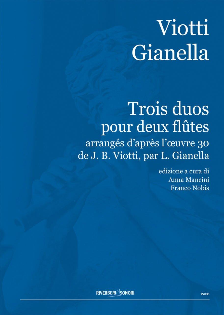 Trois Duos pou deux flutes - Viotti Gianella | Suono Flauti