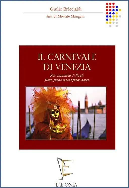 IL CARNEVALE DI VENEZIA PER ENSEMBLE DI FLAUTI -  BRICCIALDI G. | Suono Flauti