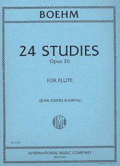 24 Etudes Caprices Op. 26 (Rampal) - Theobald Böhm | Suono Flauti
