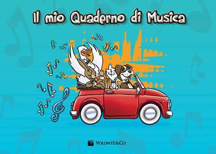 Quadernetto 32pag 4 righi, Il mio quaderno di musica | Suono Flauti
