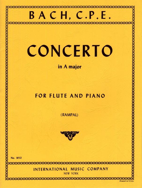 Concerto in A major (Rampal) - Carl Philipp Emanuel Bach | Suono Flauti