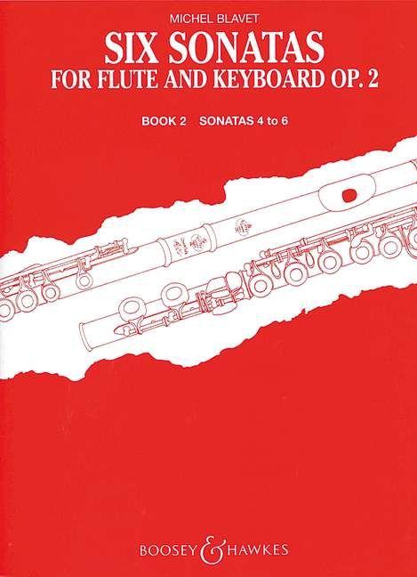 6 Sonaten Op.2, Book 2 (4-6) - Michel Blavet | Suono Flauti