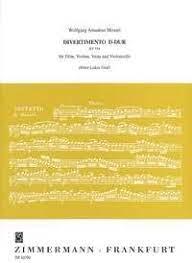 Divertimento D-Dur KV 334 - Wolfgang Amadeus Mozart | Suono Flauti
