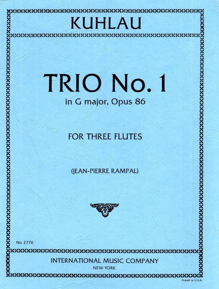 Trio Sol Op. 86 N. 1 (Rampal) - Friedrich Kuhlau | Suono Flauti