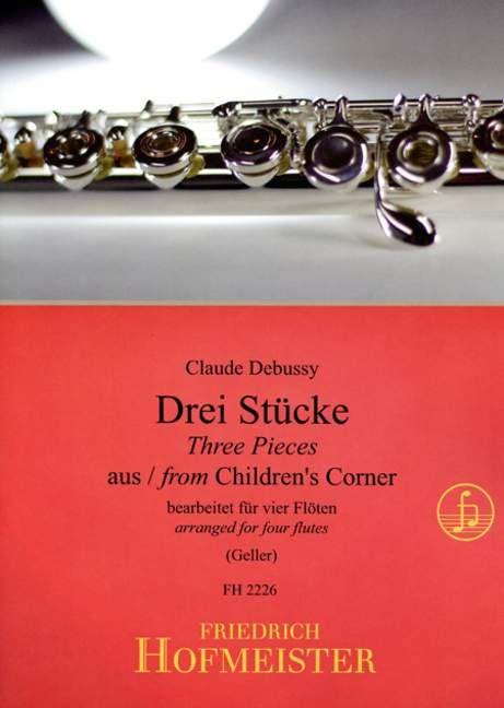 Drei Stücke aus Childern's Corner - Claude Debussy | Suono Flauti
