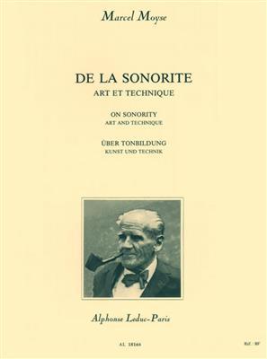 De la Sonorité - Art et Technique, Francais - Anglais - Allemand - Marcel Moyse | Suono Flauti