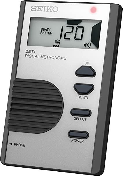 DM71SE Metronomo Digitale Silver | Suono Flauti