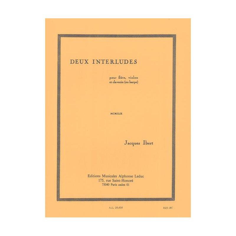 2 Interludes - Jacques Ibert | Suono Flauti