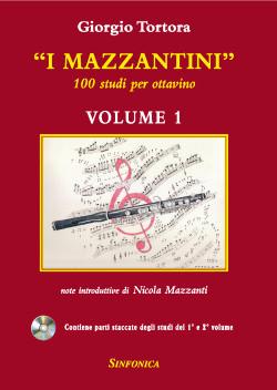 I Mazzantini - 100 Studi per ottavino Vol.1 - Giorgio Tortora | Suono Flauti