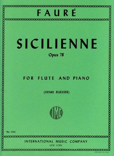 Sicilienne Op. 78 (Buesser) - Gabriel Fauré | Suono Flauti