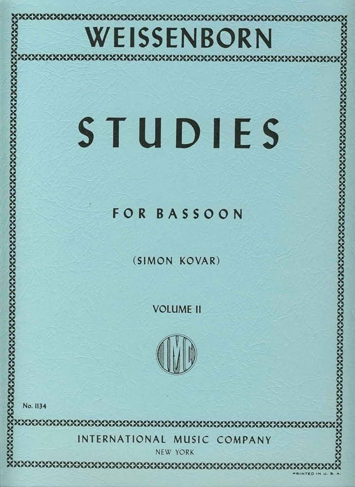 Studi Op. 8 Vol. 2 (Kovar) - Julius Weissenborn | Suono Flauti