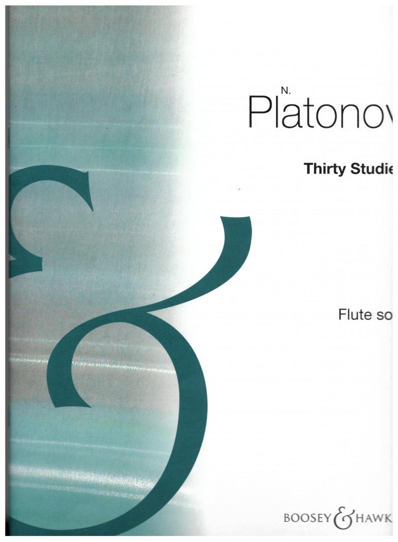 30 Studies - Platonov | Suono Flauti