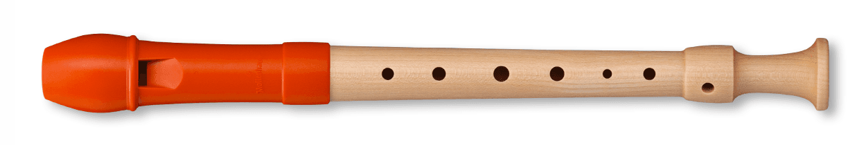 17314 FIPPLE Digi soprano orange tedesco fori singoli | Suono Flauti