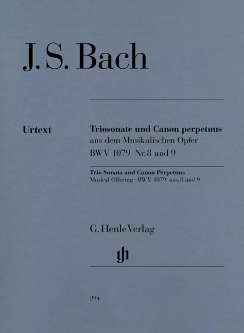 Trio Sonata Canon Perpetuos, aus dem Musikalischen Opfer, BWV 1079 Nr. 8 e Nr. 9 - Johann Sebastian Bach | Suono Flauti