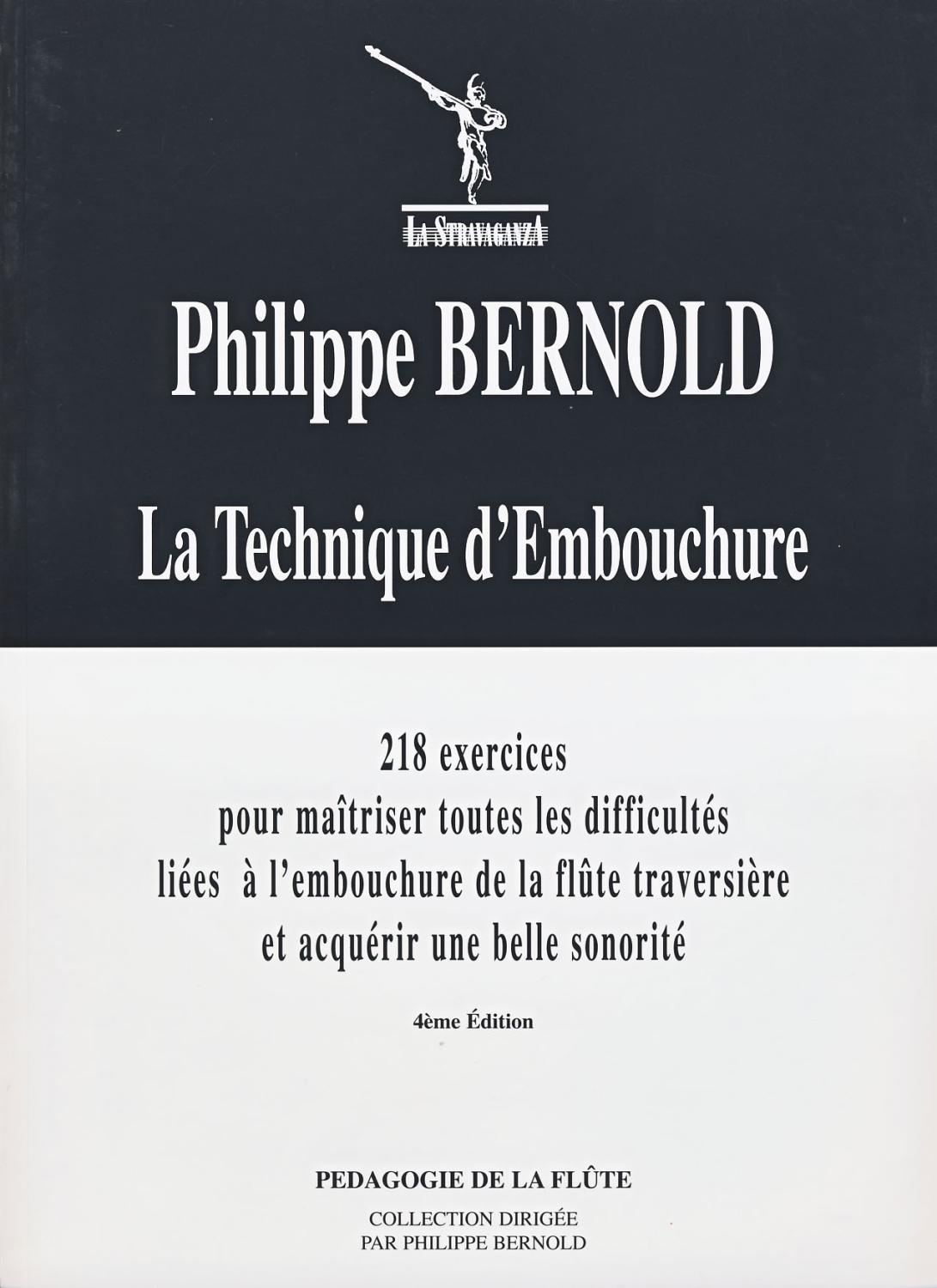 La Technique d'embouchure - Philippe Bernold | Suono Flauti
