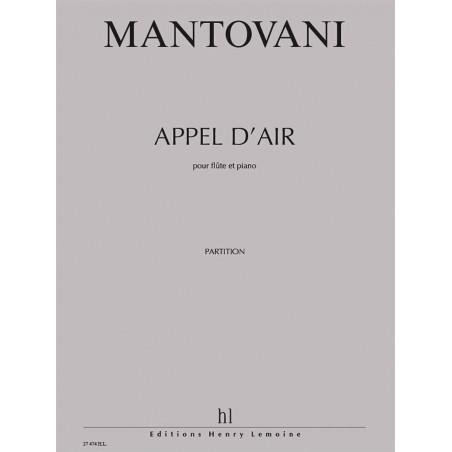 Appel d'air - Bruno Mantovani | Suono Flauti