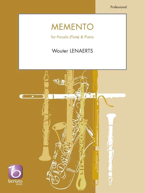 Memento, for Piccolo or C Flute and Piano - Wouter Lenaerts | Suono Flauti