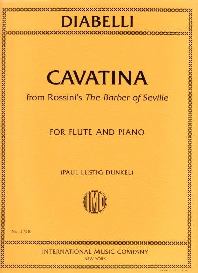 Cavatina, From Rossini's The Barber of Sevilla - Anton Diabelli | Suono Flauti