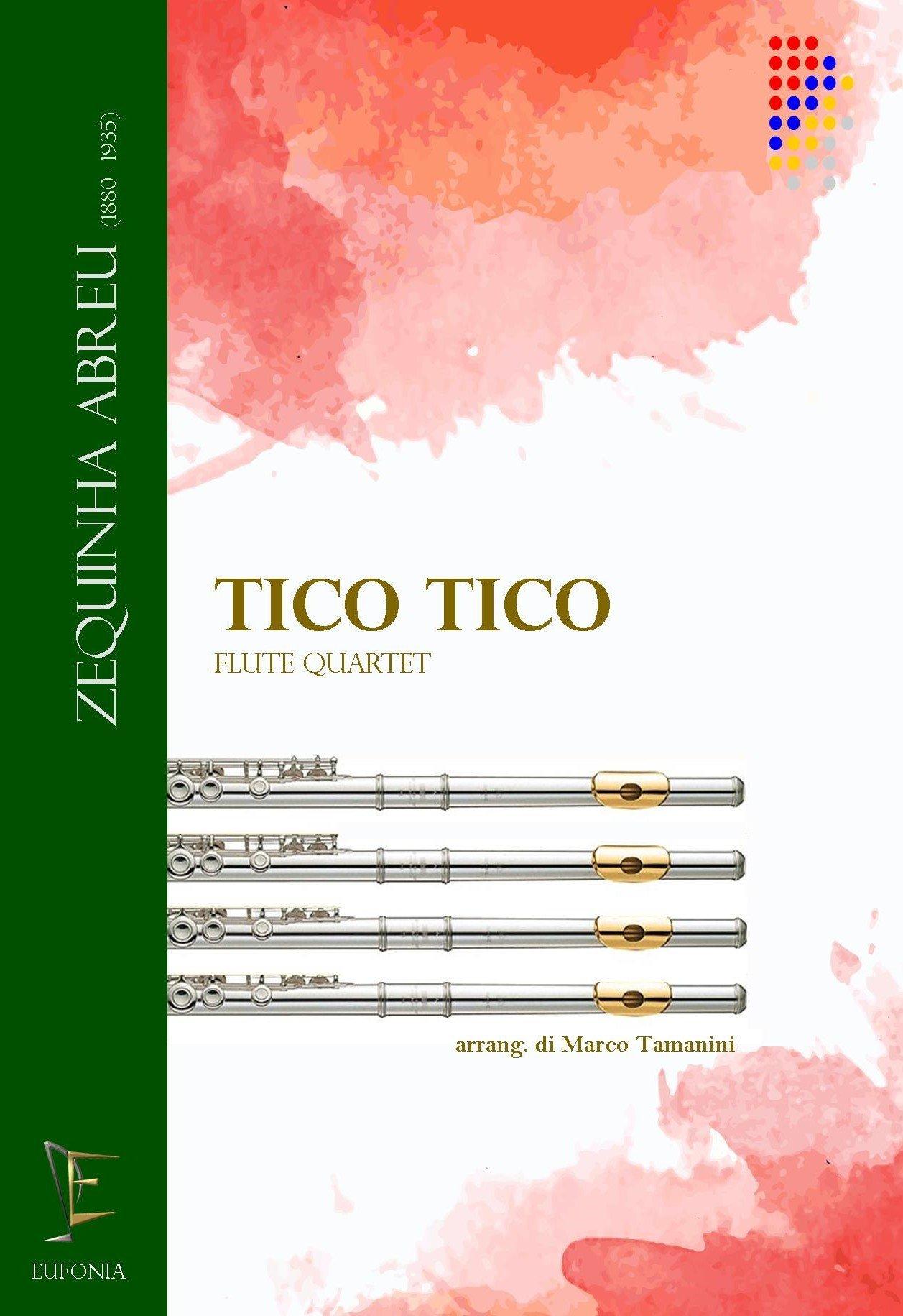 TICO TICO PER 4 FLAUTI, ABREU Z. | Suono Flauti