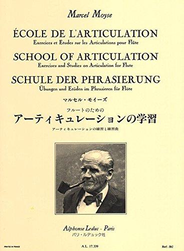 Ecole de l'articulation pour flûte - Marcel Moyse | Suono Flauti