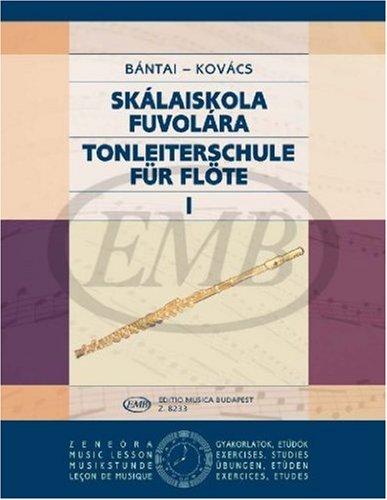 Tonleiterschule für Flöte I, Scale Tutor for Flute 1 - Bántai, Kovacs | Suono Flauti