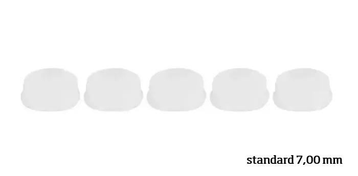 Tappi in silicone per flauto aperto (Set 5 pz.) - Standard | Suono Flauti