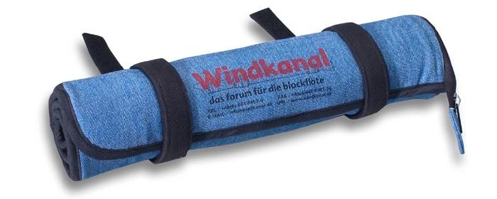 7735 Windkanal Roll bag in Denim 5 tasche | Suono Flauti