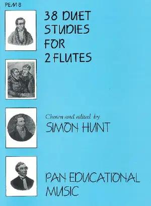 38 Duet Studies for 2 flutes - Simon Hunt | Suono Flauti