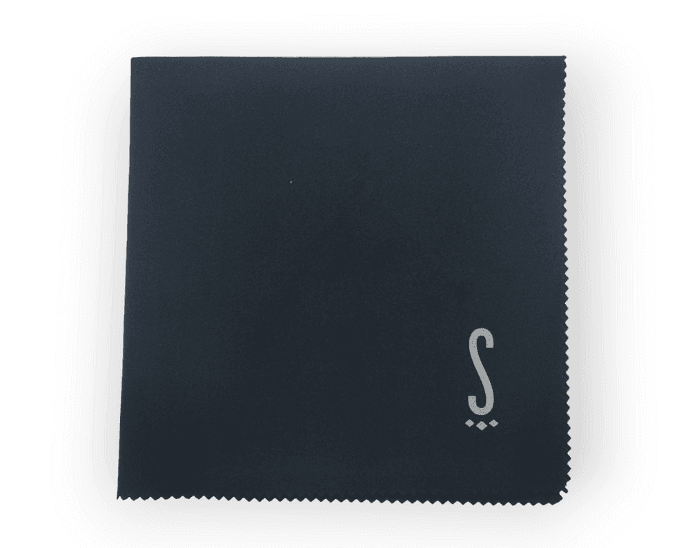 Panno in MICROFIBRA - Nero | Suono Flauti
