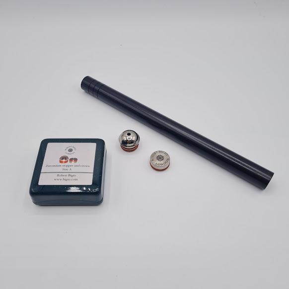 Corona e Stopper in Zirconio - SIZE A | Suono Flauti