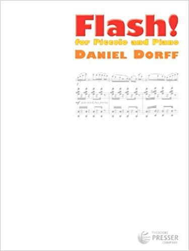 Flash! For Piccolo and Piano - Daniel Dorff | Suono Flauti