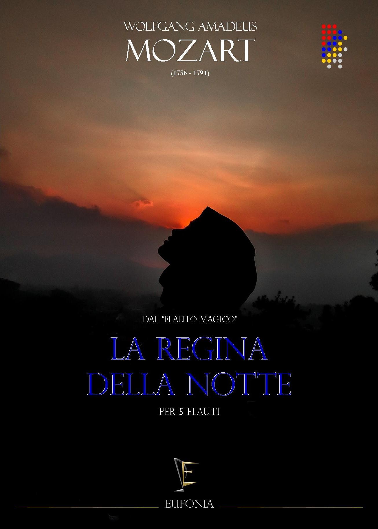 LA REGINA DELLA NOTTE PER 5 FLAUTI, MOZART W. A. | Suono Flauti