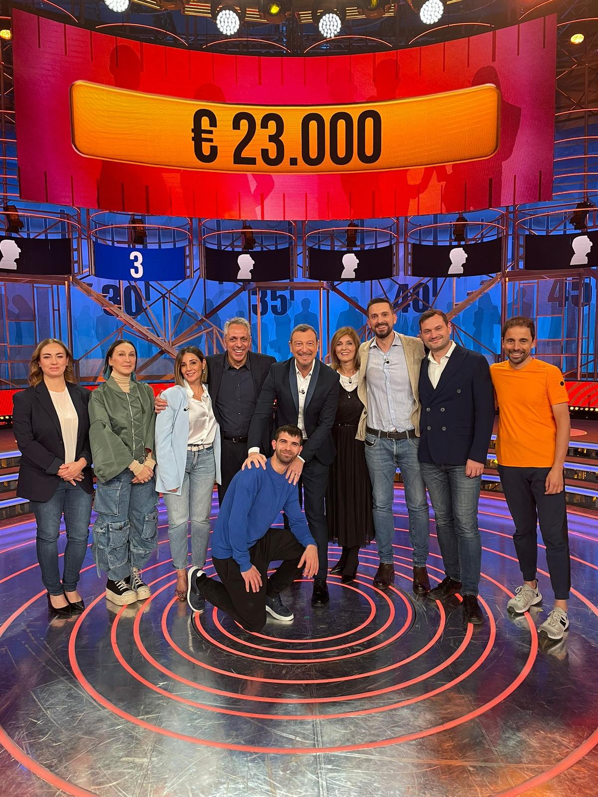 Matteo a "Chissà chi è" su Nove con Amadeus!