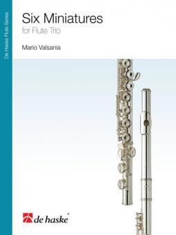 Six Miniatures, for Flute Trio - Mario Valsania | Suono Flauti