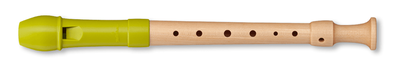 17311 FIPPLE Lere soprano apple green tedesco fori singoli | Suono Flauti